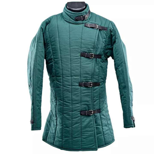 เสื้อโค้ท Gambeson สำหรับทุกเพศ, เสื้อโค้ทผ้าฝ้ายบุหนาทำด้วยมือสำหรับฤดูหนาวคอสเพลย์ย้อนยุค - Product Image 3