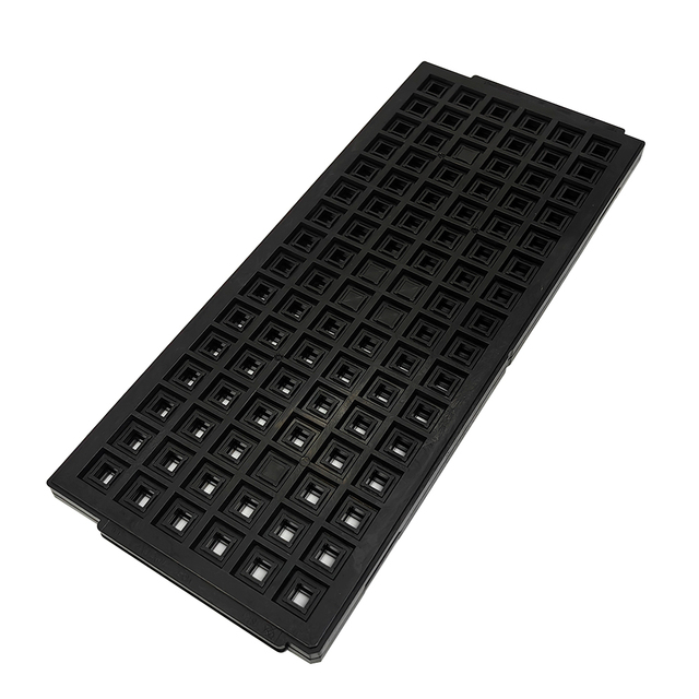 ALLESD Plastic Electronics Circuit IC Chip Memory Electronic Components Packaging Storage Mobile Anti-static ESD Tray
