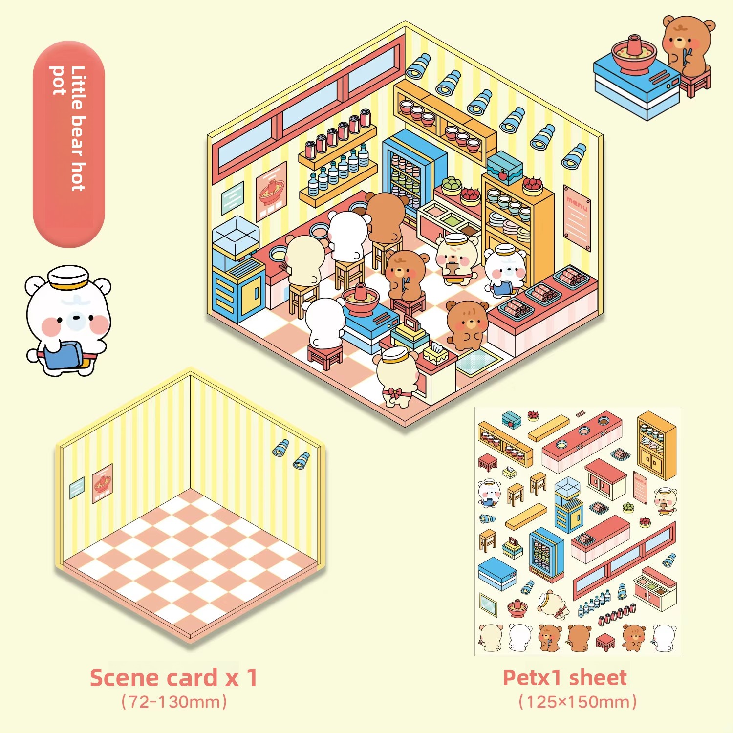 Una olla caliente de osito