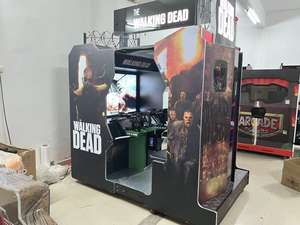 Consola de simulador de máquina de garra <span class=keywords><strong>Walking</strong></span> <span class=keywords><strong>Dead</strong></span> que funciona con monedas <span class=keywords><strong>Juego</strong></span> de arcade para interiores para más de 6 años Consola de disparos de dinosaurios - Product Image 3