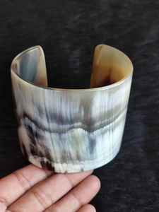 ทำด้วยมือกำไลเขาควายเครื่องประดับช่างฝีมืองานฝีมือธรรมชาติสำหรับผู้หญิงเครื่องประดับที่หรูหราสไตล์ดั้งเดิมและทันสมัย - Product Image 3