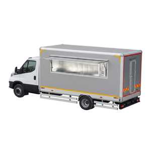 Hot Selling Factory Outlet Multipurpose Mobile Food Truck Stainless Steel Frame Rust Resistant Insulated Compartments GPS Candy - Product Image 1