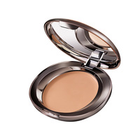 Poudre compacte mate minérale couvrante et waterproof de marque privée chinoise, correcteur de maquillage, palette de fond de teint pour le visage, 2 couleurs disponibles