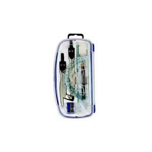 Ensembles mathématiques plastiques scolaires de haute qualité Ensemble de boussoles d'instruments mathématiques - Product Image 2