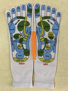 Kit Massaggiatore per Riflessologia <span class=keywords><strong>e</strong></span> Agopressione Plantare per la Gestione Quotidiana del Dolore, con Calzini Modello Punti di Agopuntura <span class=keywords><strong>e</strong></span> Trigger Point - Product Image 5