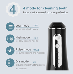 <span class=keywords><strong>Irrigador</strong></span> <span class=keywords><strong>Bucal</strong></span> <span class=keywords><strong>Waterpulse</strong></span>, Limpiador Dental con Chorro de Agua, Blanqueador Dental, Portátil e Impermeable - Product Image 5