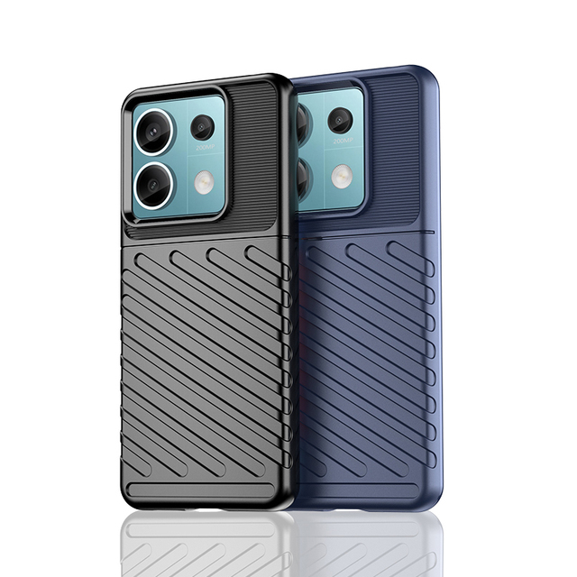Thickness 3.5mm Soft TPU Durable Silicon Rugged Mobile Phone Cases for Redmi Note 13 Pro 5G
