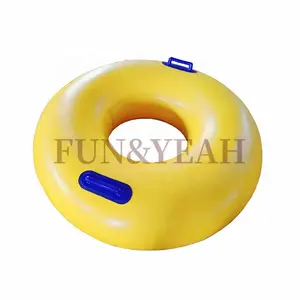 Puro PVC Amarelo Cor Inflável Água Parque Tubo Float Water Ring Comprar Slide Tube Water Slide Tube