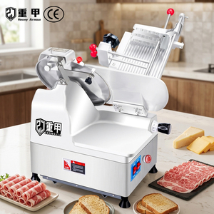 Rebanadora <span class=keywords><strong>de</strong></span> Carne Automática Comercial, Máquina para Rebanar Jamón y Queso, Máquina para Descongelar Carne - Product Image 3