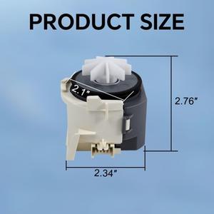 Bomba de desagüe para lavavajillas DD31-00016A WDP85186, pieza eléctrica de plástico para lavavajillas Samsung - Product Image 2
