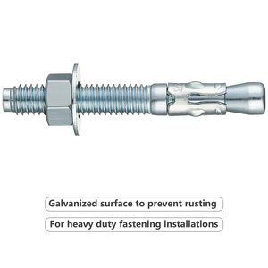 Trung Quốc Nhà máy trực tiếp thấp moq mẫu miễn phí 3 năm Bảo hành 24 giờ dịch vụ trực tuyến thép carbon M10 * 100 nêm Neo - Product Image 3