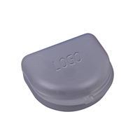 Boîte de rangement en plastique pour prothèses dentaires, étui de protection buccale pour voyage, vente en gros directe d'usine, OEM ODM