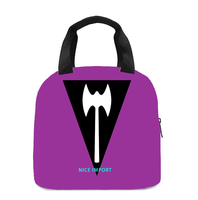 Sac à déjeuner arc-en-ciel (alternatif) pour femmes et hommes, sac fourre-tout réutilisable, sacs à déjeuner isothermes pour le travail, les pique-niques et l'école