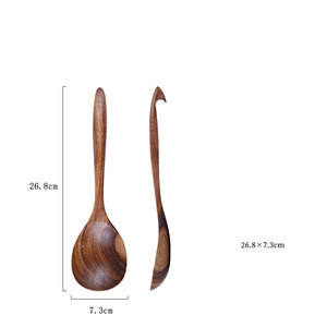 Bộ đĩa đựng trà bán buôn, thìa gỗ, vá, bát, đĩa, bộ đồ ăn bằng gỗ, đĩa ăn, đĩa nhỏ đặt làm theo yêu cầu - Product Image 4