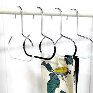 Crochet vêtements sacs serviettes suspendus support multi-fonction cuisine chambre S crochets garde-corps cintre - Product Image 5