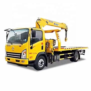 Grúa de Plataforma FAW 4x2 Personalizada para Recuperación en Carretera, Diésel, Transmisión Manual, Nueva Condición con Grúa - Product Image 1
