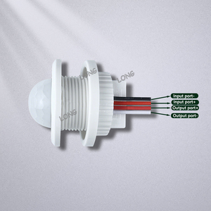 Interruptor con Sensor PIR de 100W, DC 5V 12V 24V, Modo de Tiempo Ajustable y Fotocélula, Detector de Movimiento Infrarrojo de Alta Potencia para Iluminación LED - Product Image 3