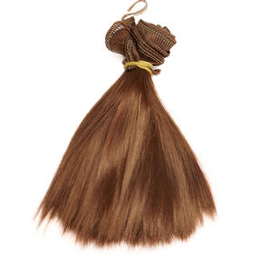 Pelucas de Fibra Sintética de Alta Temperatura <span class=keywords><strong>para</strong></span> <span class=keywords><strong>Muñecas</strong></span> BJD y SD, Onduladas, Lisas y Rizadas, de 5cm, 10cm, 15cm, 20cm, 25cm y 30cm de Largo, <span class=keywords><strong>para</strong></span> Manualidades - Product Image 6