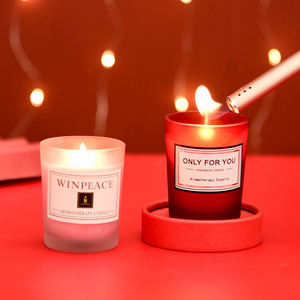 Velas de cera de soja perfumadas multilujo con logotipo de etiqueta privada OEM con caja de tarros Velas De Cera De Soja Bougies A La Cire De Soja - Product Image 6