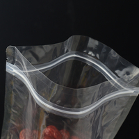 Sacs d'emballage alimentaire transparents auto-scellants en PET, résistants à l'humidité, pour bonbons et aliments pour animaux de compagnie – Vente chaude en usine