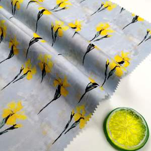 Nouvel arrivage de popeline de coton peigné à impression numérique de petit motif floral populaire pour enfants vêtements pour enfants - Product Image 5