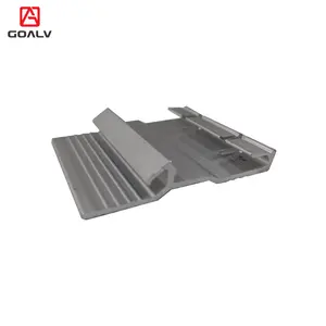 Good Supplier Anodized Advertising Textile Aluminium Roof Rack Extrusion Black Aluminum Extrusion Profiles