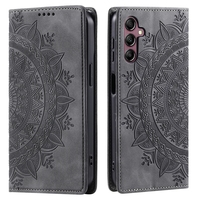 Étui portefeuille en cuir à fleurs magnétiques pour Samsung S26 Edge S25 Ultra S24 FE S23 Plus A07 A17 A06 A16 A26 A36 A56 Couverture de fente pour cartes
