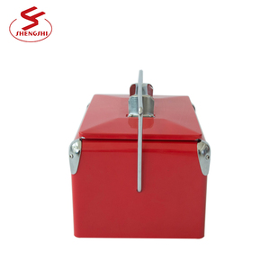 Boîte isotherme isotherme 7l en métal, isolée, mini coffre-fort isotherme pour boissons, aliments, pêche, Bbq - Product Image 4