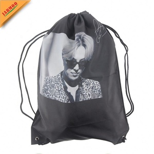 Women High Quality 100% Polyester Shopping <strong>Draw</strong> Stringbags - Product Image 1