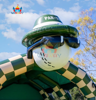 Jeu de golf gonflable commercial PAR-TEE – Matériau PVC écologique – Jeu interactif de cible pour enfants pour fêtes et événements extérieurs