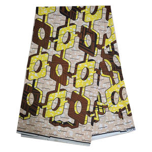 Approvisionnement Direct Usine <span class=keywords><strong>Pagne</strong></span> <span class=keywords><strong>Hollandais</strong></span> 140gsm 100% Coton Tissu Imprimé Wax <span class=keywords><strong>Hollandais</strong></span> pour Robes et Vêtements Femme - Product Image 1