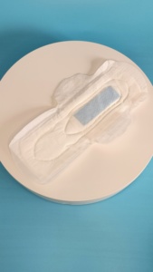 Cotton Regular Winged Women <strong>Sanitary</strong> Napkin <strong>Bag</strong> Top <strong>Disposable</strong> Soft Breathable PE <strong>Bag</strong> for Feminine Hygiene Absorbent Top Sheet