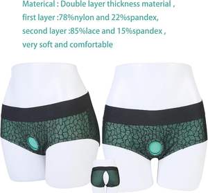 Imbracatura senza spalline di mezza vita per donna e <span class=keywords><strong>uomo</strong></span> taglie forti, biancheria intima Boxer Sexy traspirante con spalline in stile - Product Image 3