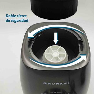 Frullatore Grunkel MixMaster 1000W con caraffa da 1,5L e 5 impostazioni di velocità per frullati e succhi - Product Image 6