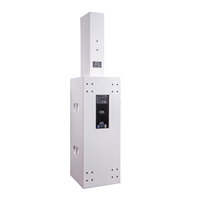 Sistema de Altavoces con Procesador de Señal Digital Activo HPS8/B-25A, Amplificador de Potencia, Gabinete Metálico, Portátil, Impermeable, para Música en Vivo