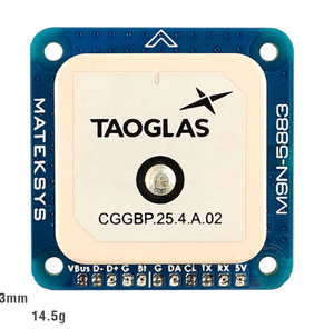 Module GNSS et boussole MATEKSYS M9N-5883, GPS haute précision NEO-M9N QMC5883L pour drone de course FPV, aile fixe - Product Image 4