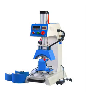 Heat Transfer Press Machine 4in1 Pneumatic Semi-Automatic Hot Stamping <b>Printer</b> 230x100mm Cap Cup T-Shirt Leather Logo Can - Product Image 2