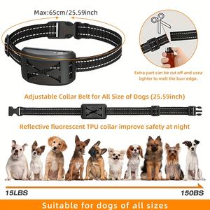 <span class=keywords><strong>Collar</strong></span> Inteligente para Perros con Cerca Electrónica Inalámbrica, Material ABS Ecológico, Dos en Uno para Entrenamiento para Dejar de Ladrar - Product Image 6