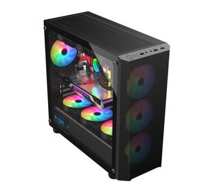 2024 Meilleure vente personnalisé moderne bureau <span class=keywords><strong>Gamer</strong></span> PC ordinateur Micro ATX boîtier boîtier de jeu boîtiers et tours d'ordinateur - Product Image 4
