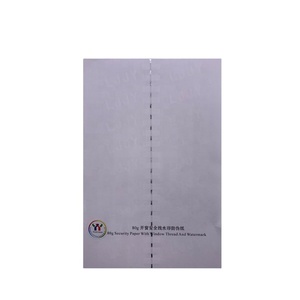Chất Lượng Cao 80gsm Giấy An Ninh Với Chôn Và Watermark - Product Image 1