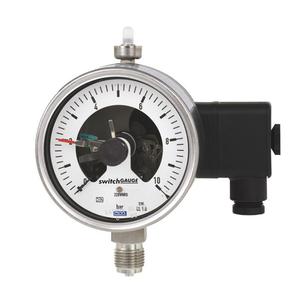 Jauge de contact série PGS23 avec boîtier en acier inoxydable pour gaz et applications variées - Product Image 2