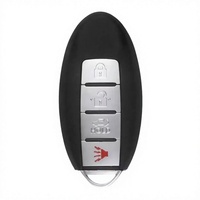 Clé Intelligente Universelle Autel IKEY IKEYNS004AL NS004AL avec Boutons de Verrouillage/Déverrouillage/Voiture/Panique pour Clé Intelligente Autel KM100