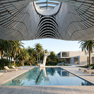 Système de façade murale vitrée moderne en aluminium pour aéroport, centre commercial et bâtiment commercial - Product Image 6