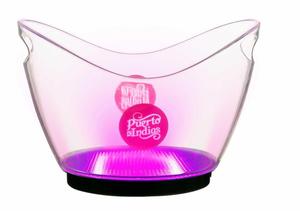 OEM Seau à glace en plastique avec éclairage à couleurs changeantes et à design moderne personnalisé à DEL pour les boissons - Product Image 2