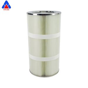 Cartouche filtrante à air en polyester industrielle personnalisée par le fabricant pour la collecte de poussière, filtre à air anti-poussière pour l'industrie des structures métalliques - Product Image 5