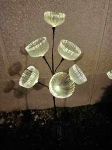 Đèn năng lượng mặt trời LED chất lượng cao IP65 nhiều màu sắc chuyển sắc kiểu bông bồ công anh sợi quang dùng cho cảnh quan, trang trí lễ hội - Product Image 5