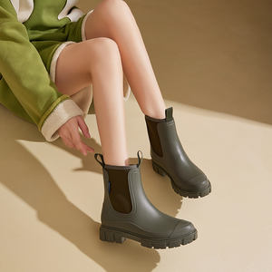 <span class=keywords><strong>Botas</strong></span> <span class=keywords><strong>de</strong></span> lluvia para <span class=keywords><strong>mujer</strong></span> Durable Impermeable Antideslizante Invierno Cálido Iluminado Característica Algodón y Plantilla <span class=keywords><strong>de</strong></span> forro <span class=keywords><strong>de</strong></span> tela - Product Image 5