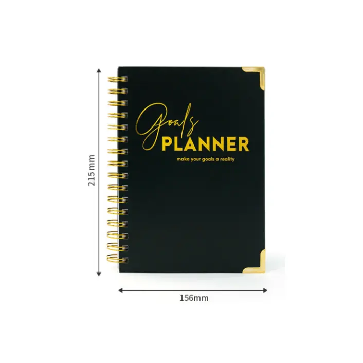Individuelles Interieur Seite Notizbuch Fabrik individuell delikat hohe Qualität Spirale Notizbuch Tagebuch Planer