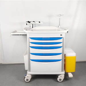 Carrito de Monitoreo de Pacientes de Emergencia de Clase II GUANGHUA de la Mejor Calidad, Modelo GH650-A4, con Construcción de Aluminio, 2 Años de Garantía y Ruedas - Product Image 6