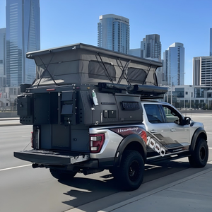 Camper-trailer de luxe moderne pour pick-up, <span class=keywords><strong>avec</strong></span> cuisine pliable légère et pratique, et <span class=keywords><strong>douche</strong></span> escamotable - Product Image 1